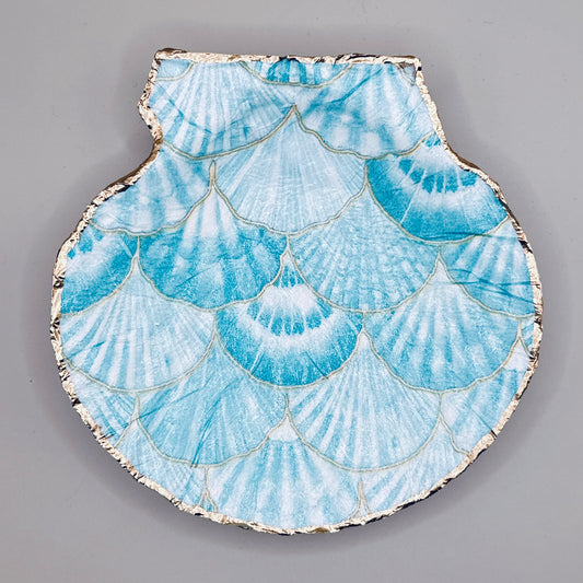 Scallop Scale Clam Shell Jewelry Dish