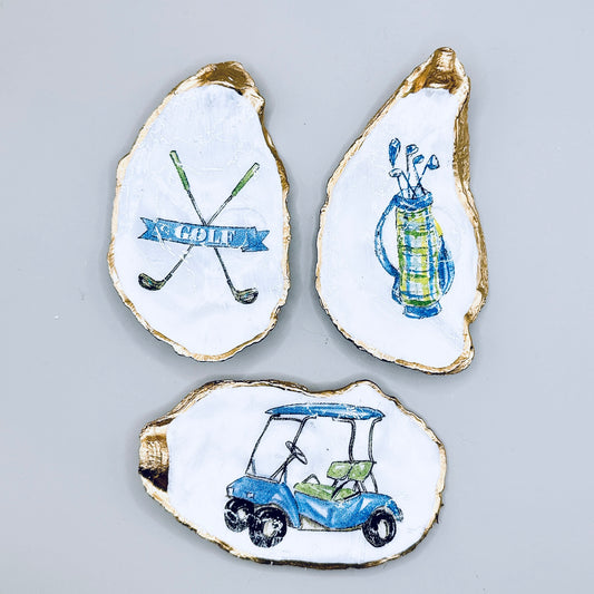 Golf Lover Shell Magnets