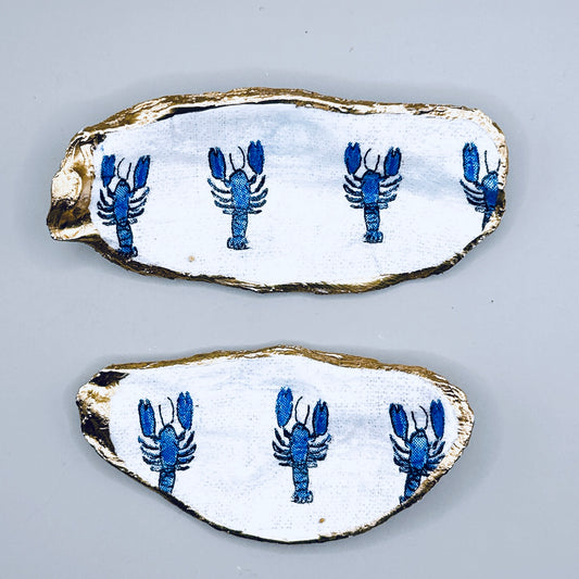 Blue Lobster Shell Magnets