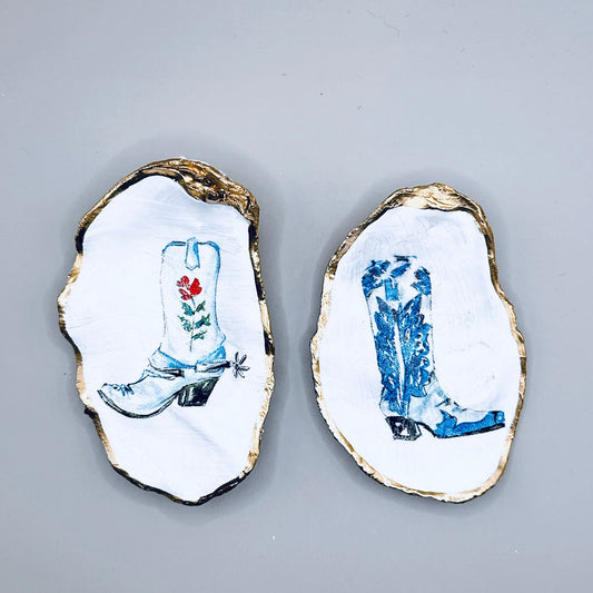 Cowgirl Boots Duo Shell Magnets