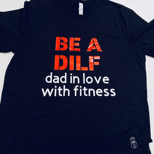 Be A DILF Dad in love with Fitness Black